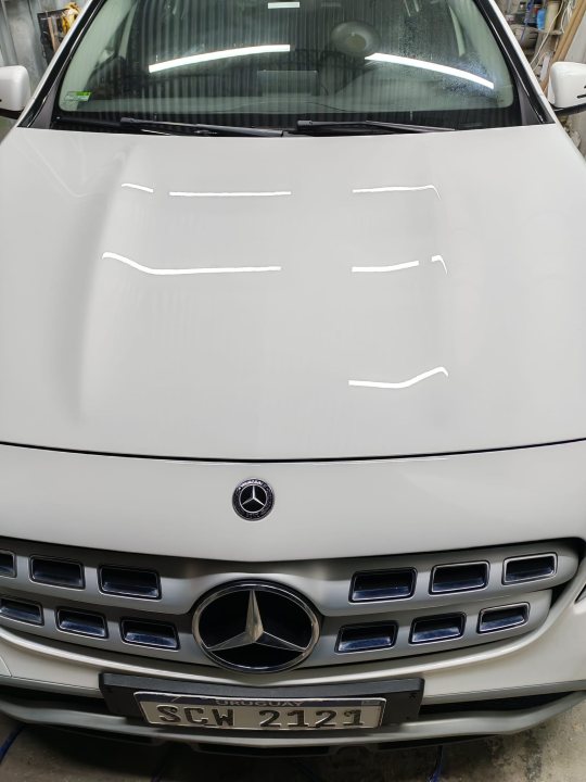 Reparación y cerámico Mercedes Benz gla180